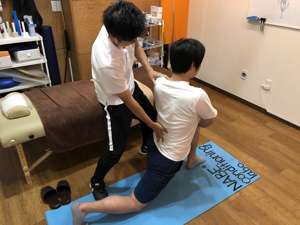 アスレティックトレーナーの視点を持ち合わせている！