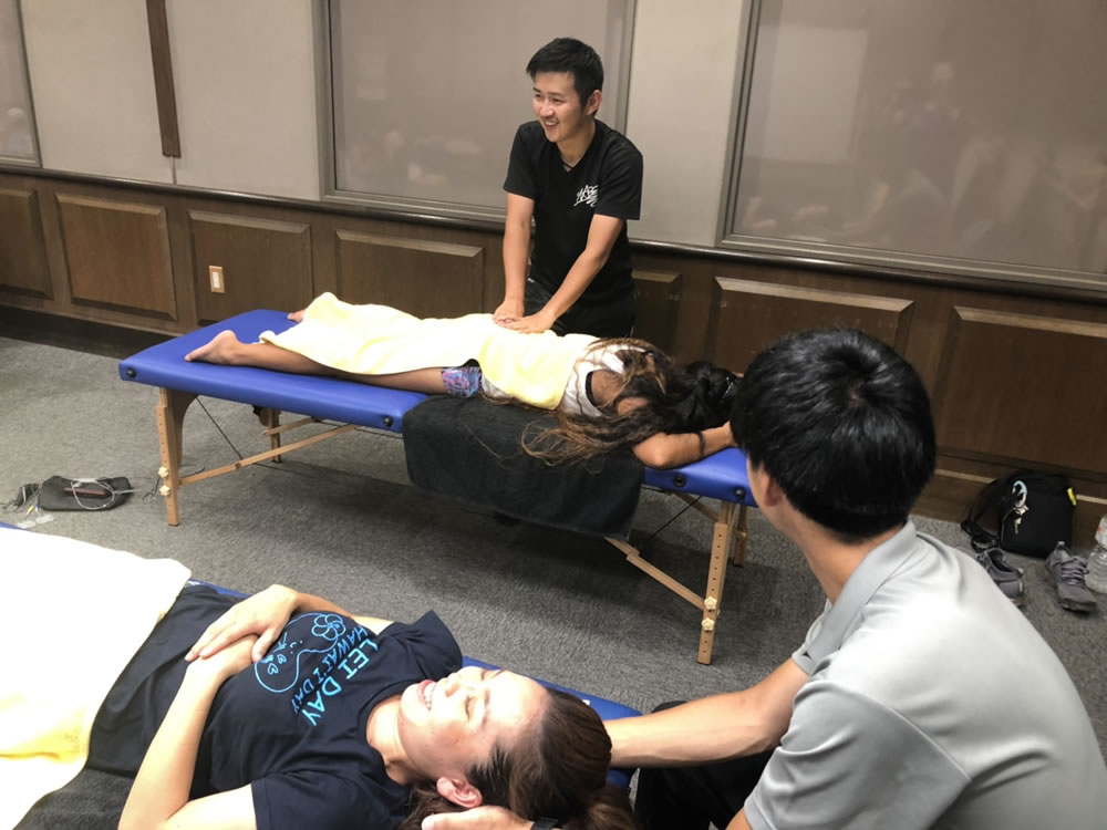 アスレティックトレーナーの視点を持ち合わせている！